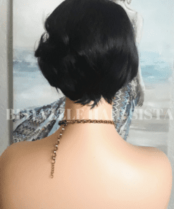 Chic Pixie Cut Human Wig – 100% Virgin Hair, and Ready to Wear