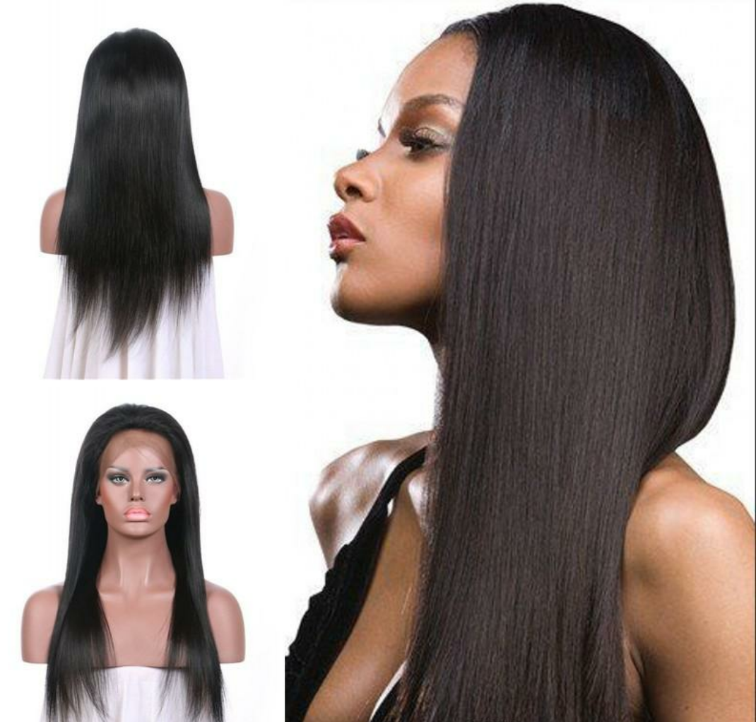 High-Quality 4×5 Silk Base Human Hair Straight Wigs | Silk Base Lace Wigs