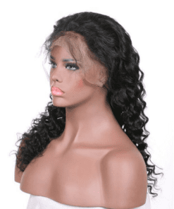 Deep Wave HD Lace Frontal Wig | 100% Raw Virgin Human Hair
