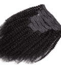 Afro Kinky Curl 4b/4c Natural Texture Clip in Extensions | 100% Remy Human Hair - Image 2