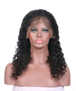 Deep Wave HD Lace Frontal Wig | 100% Raw Virgin Human Hair