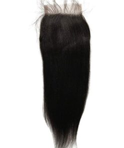Closure - Yaki Straight Hair