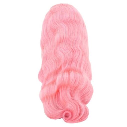 Shop for color human hair wigs. Brazilian body wave lace frontal human hair wig for women