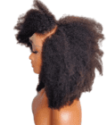 4c Afro Kinky Curly 13x4 HD Lace Frontal Wigs | 100% Virgin Remy Human Hair - Image 3