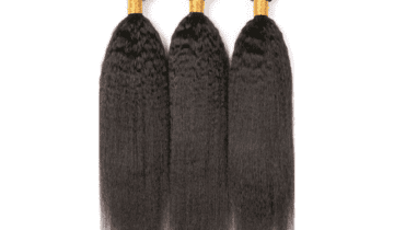 Kinky Straight 3pcs Bundles | 100% Brazilian Virgin Human Hair Weave