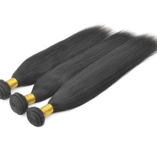 Yaki Straight human hair bundles