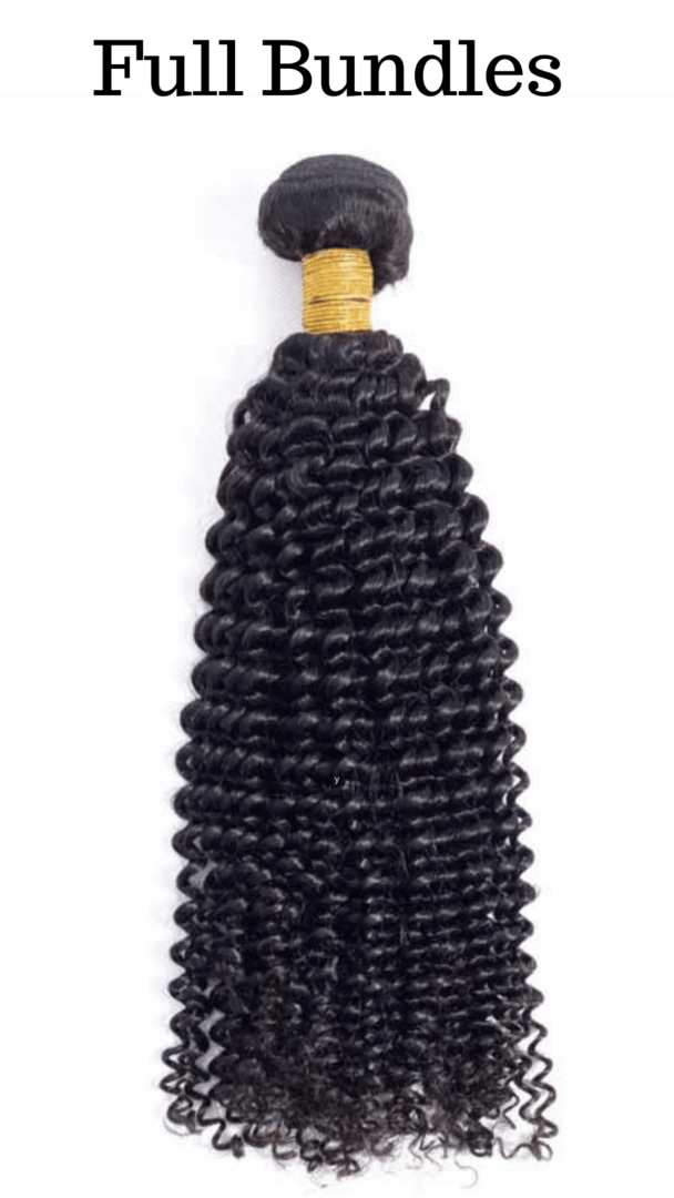 natural human kinky curl hair extensions