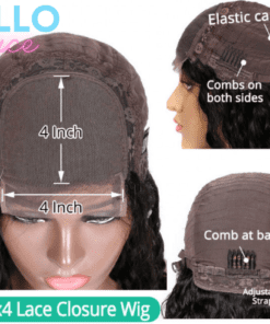 Loose Deep Wave HD Glueless Lace Wig | 100% Virgin Human Hair