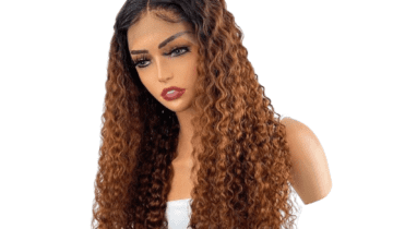 Dark Brown Roots Deep Wave 13×4 HD Lace Frontal Wig | 100% Human Hair