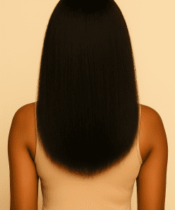 Kinky Straight Virgin Remy Human Hair Bundle | Natural Blowout Texture | 100% Virgin Human Hair Extensions