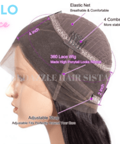 360 Body Wave Lace Frontal | 100% Virgin Remy Human Hair