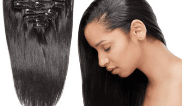 Straight Hair Clip In Extensions | 100% Remy Human Hair