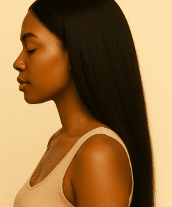 Yaki Relaxed Straight 3 Bundles | 100% Virgin Remy Human Hair | Natural Relaxed Texture