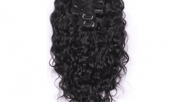 Water Wave Clip in Hair Extensions | 100% Virgin Remy Human Hair