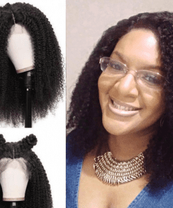 Deep Curl & Kinky Curl Short Bob 13x4 Front Lace Wigs | 100% Virgin Human Hair