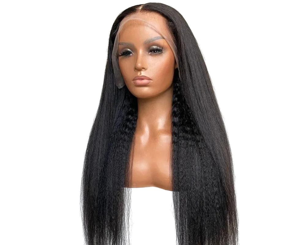 Natural Texture Human Hair Wigs Shop Kinky Straight Lace Wigs