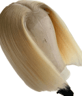 Blonde Short Bob 13x4 Lace Front | 100% Virgin Human Hair Wig - Image 2