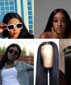 Straight Lace Frontal Wigs | 100% Virgin Remy Human Hair