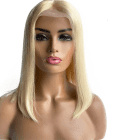 Blonde Short Bob 13x4 Lace Front | 100% Virgin Human Hair Wig