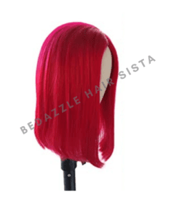 Red Short Bob Lace Frontal Wigs | 100% Human Hair