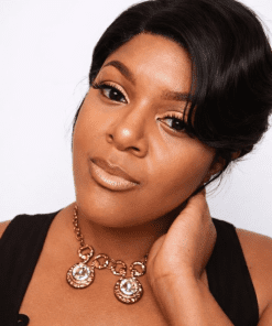 Short pixie cut human hair wig front view with side-swept bangs HD lace natural hairline for Black women