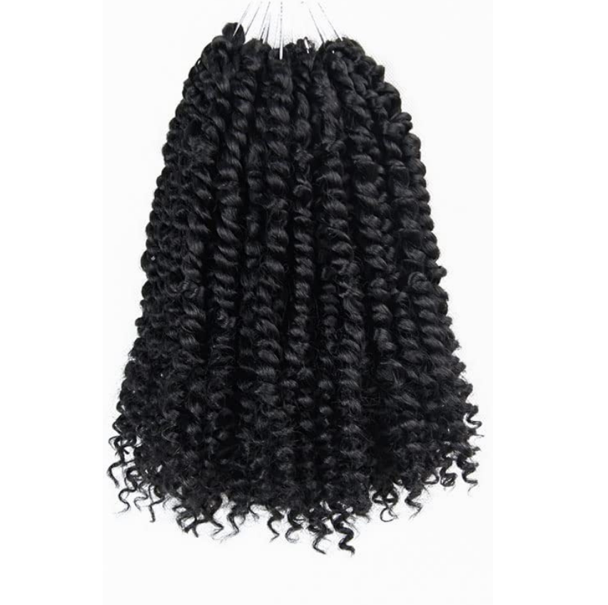 Black Passion Twist Crochet Hair Extensions