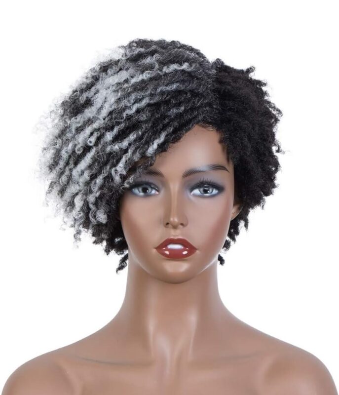 Faux Short Dread loc Wig