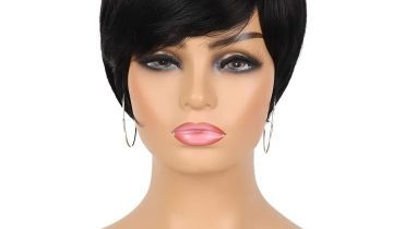 Non-Lace Pixie Cut Style Wig with Bangs | 100% Premium Synthetic Wigs