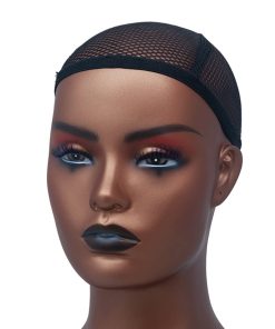 Realistic Female Mannequin Display Head with Shoulders for Wigs/Jewelry/Makeup/Hat/Sunglass