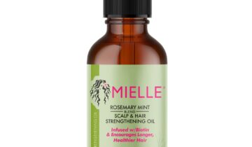 Mielle Organics Rosemary Mint Scalp Hair Strengthening Oil With Biotin and Essential Oils