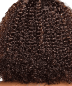 Glueless Curly Ombre Highlight HD Lace Human Hair Curly Wig