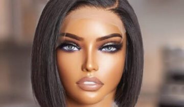 8″ Inch Premium Blunt Cut Bob Wig Glueless HD Lace Human Hair – Short Straight High-Quality Luxury Wig