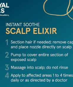 Head and Shoulders Scalp Elixir Treatment, Instant Soothe, Anti Dandruff, Royal Oils Collection with Cooling Menthol and Peppermint oil, 4.2 fl oz