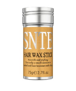 Styled hair with Samnyte Hair Wax Stick.
