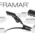 FRAMAR Black Hair Clips 10 pcs, Hair Clips For Women, Premium Hair Clip, Alligator Hair Clips for Styling Women, Alligator Clips for Hair, Pince a Cheveux, Hair Accessories, No Crease Hair Clips - Image 3