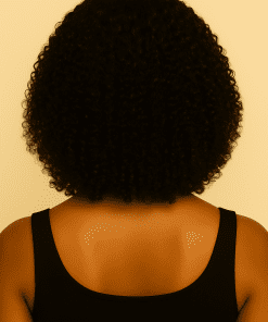 Afro Kinky Curly Human Hair Glueless Wig | Brazilian Remy Human Hair