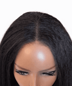 Yaki Straight Glueless HD Lace Human Hair Wig, Pre-Cut & Pre-Plucked | Ready-to-Wear
