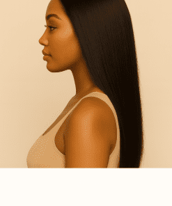 Yaki Kinky Straight HD Lace Glueless Wig | Brazilian Remy Human Hair