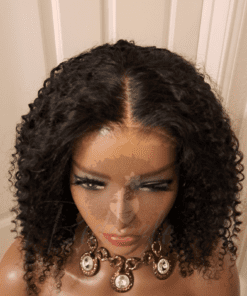 Afro Kinky Curly Human Hair Glueless Wig | Brazilian Remy Human Hair