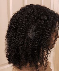 Afro Kinky Curly Human Hair Glueless Wig | Brazilian Remy Human Hair