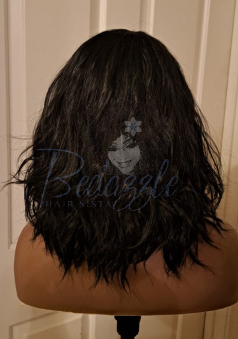 Loose Wave Bob Lace Front Wig for Black Women – Synthetic Fibers - Image 4