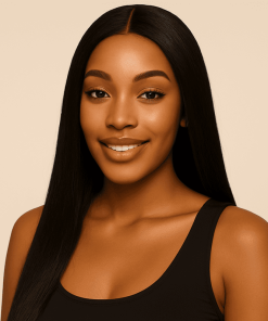 Yaki Straight Relaxed Hair Bundles | 100% Virgin Remy Human Hair