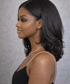 14" Yaki Body Wave Wig – Glueless HD Lace | Natural Look Hair