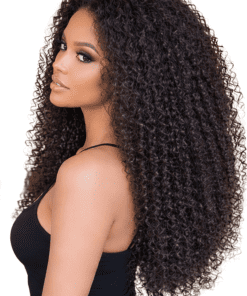 Kinky Curly Glueless 13x4 Lace Frontal Wig | Pre-Plucked Side Part