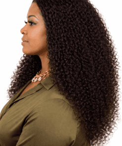 Afro Kinky Curly Glueless Wig – 7x5 HD Lace, Pre-Cut & Pre-Plucked Human Hair Wear & Go