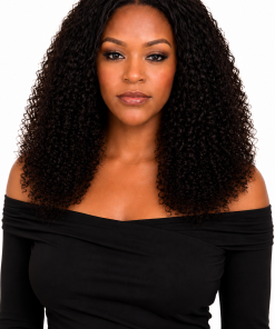 Afro Kinky Curly Glueless Wig – 7x5 HD Lace, Pre-Cut & Pre-Plucked Human Hair Wear & Go
