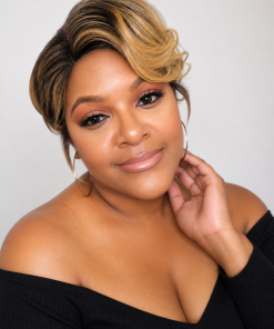 Blonde Highlight Pixie Cut Wig Human Hair | Glueless Short Layered Bob Wig | Ready to Wear Natural Hairline | Beginner Friendly Short Wig