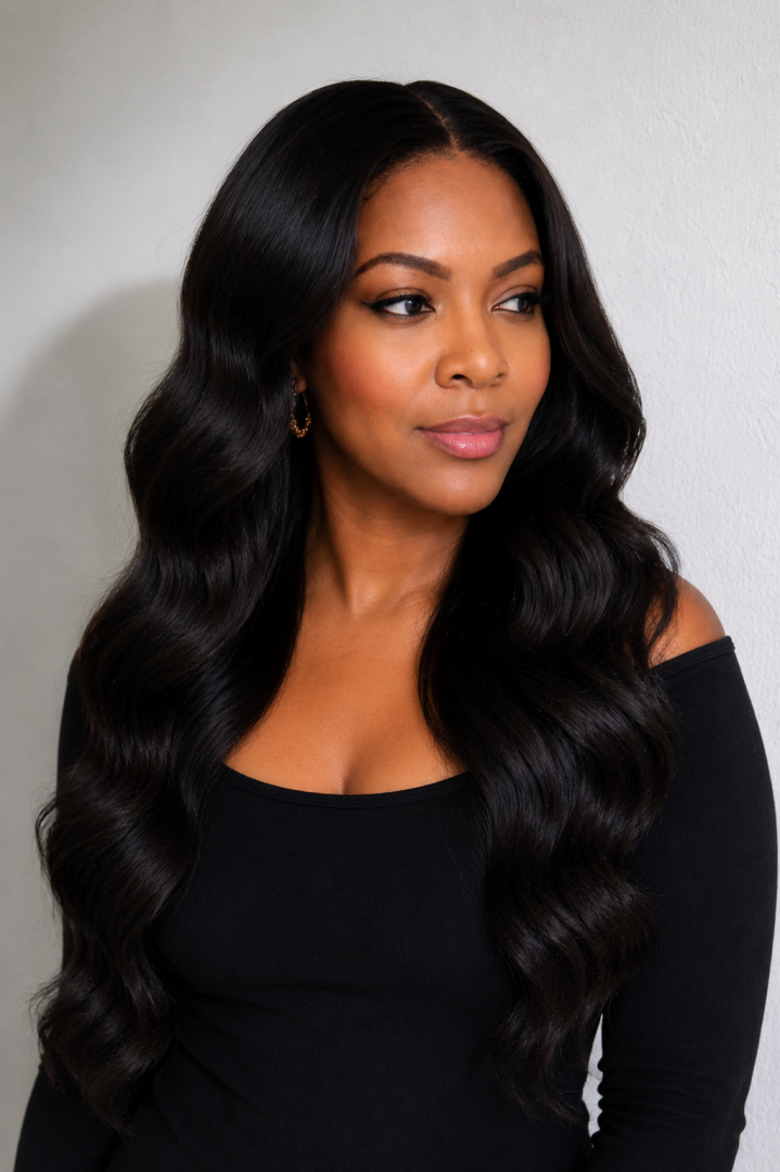 Body Wave HD Glueless Human Hair Wig | Natural, Pre-Cut, Ready to Wear - Image 2