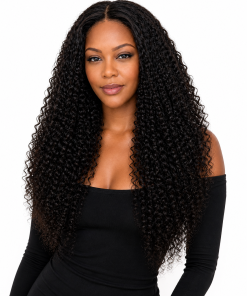 Curly Virgin Remy Human Hair Bundle | 100% Human Hair | Soft Defined Curls & Natural Shine