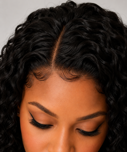 Water Wave Curly Glueless HD Lace Wig – Ready-to-Wear Bob